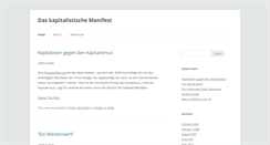 Desktop Screenshot of manifest.thinkertothinker.com