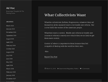 Tablet Screenshot of adhoc.thinkertothinker.com