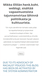 Mobile Screenshot of mikkoellila.thinkertothinker.com